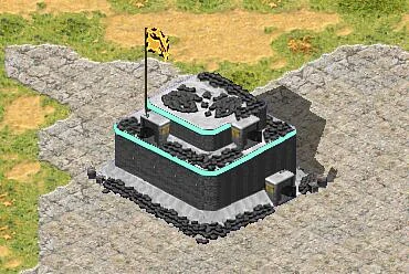 已驻扎步兵的碉堡